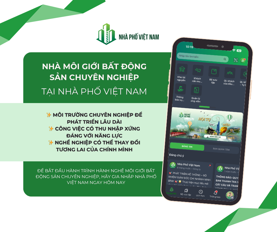 Hành Nghề Môi Giới Bất Động Sản Chuyên Nghiệp Tại Nhà Phố Việt Nam